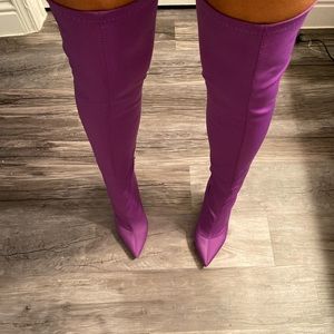 high knee boots